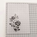 Miniatyrbillede 3 af 5: Prægefolder i plastik, prægeskabeloner, blomster udstansningsforme, skærestempler til kortfremstilling, prægning af papirhåndværk