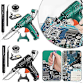 Miniatyrbild 3 av 3: Internt Uppvärmda Industriella Lasersvetsverktyg Intern Uppvärmning Handhållen Lödningsverktygssats för Reparationer Hem DIY