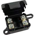 Miniatyrbillede 1 af 3: Mini ANL Sikringsholder, 2-vejs In-Line MANL Sikringsboks til Bil Audio Forstærker Inverter MANL Sikring og Mere