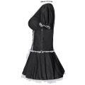 Pikkukuva 2 / 4: Lady French Maid -asu Anime Söpö vyö Clubwear Eroottinen roolileikki Cosplay Fancy Juhlamekko Carnival Halloween M