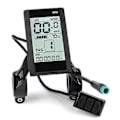 Miniatyrbild 1 av 4: Protocol 2 Elektrisk Cykel Display 24v 36v 48v LCD S830 Display Med USB Vattentät Anslutning