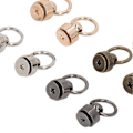 Miniatyrbilde 4 av 4: 80 stk. runde nagler med trekksring, håndlagde DIY-nagler i metall for lær, O-ring, nagler med spikerhode