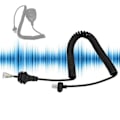 Miniatyrbillede 3 af 3: Højttalermikrofon Håndmikrofon Udskiftningskabel Ledning Passer til ICOM Radio Mikrofon HM-152l