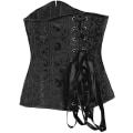 Pikkukuva 4 / 5: Tflycq Muoti Naisten Vintage keinonahka Steampunk Seksikäs rintakehä vyökorsetti vyötäröharjoittelu korsetti bustier