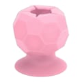 Miniatyrbild 1 av 4: Skrotuppsamlare Portabel Student Silikon Sugkopp Handgjord Avfallsinsamlingsboll Vinylförvaring Rosa