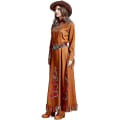 Pikkukuva 3 / 5: Halloween-asut Grand Theft Phantom Länsi Cowboy Mekko Piikikäs Ruusu Bandit Juna Mies Nainen Wilderness Hunter Puku 175cm