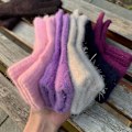 Pikkukuva 2 / 5: 1pari Talvi Elastinen Villainen Kashmir Pyöräily Ajohanskat Full Finger Käsineet Rukkaset Naisten Miesten Muoti Ulkoilu Hiihtohanskat Camel