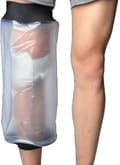 Vattentätt knäskydd, duschskydd för gips, duschskydd för vuxna med knägips, Protectorc p