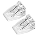 Miniatyrbilde 2 av 5: 2 stk. Justerbare trimflaps i metall 69x57x30mm for Nitro Gass Rc Modellbåt