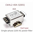 Pikkukuva 3 / 5: CW4L2-40A-S(005) Yksivaiheinen 220V virtasuodatin AC EMI -virtalähteelle Anti-Interfe CW4L2-40A-S Edition d