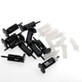 Miniatyrbillede 4 af 4: 10 stk. Plastmonteringsclips til 4-vejs CPU-kølere 1155 775 CPU-køleprofil Monteringsstift Push Screw Cooler Edition d