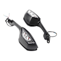 Miniatyrbillede 2 af 5: Motorcykel Bakspejle med LED Blinklys Udskiftning til NINJA ZX10R 2011?2015