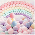Miniatyrbillede 4 af 5: Regnbue Hvid Sky Macaron Farve Ballon Bryllup Fødselsdagsfest Baby