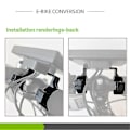 Miniatyrbillede 5 af 5: Display Holder Beslag Elektrisk Cykelsystem Display Beslag Til Ebike Kt Lcd 3 Lcd3u Lcd8h Lcd8hu Display Y