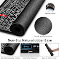 Miniatyrbild 2 av 5: Snabbtangent Super Large Anti-slip tangentbordsplatta - med genvägsmönster för kontorsprogram, 31,5 * 11,8 tum stor musmatta tangentbordsmatta