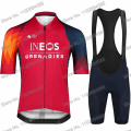 Miniatyrbild 3 av 5: Ineos Grenadier 2023 Cykeltröja Set Sommar Kortärmad Cykelkläder Herr Road Bike Shirt Kostym MTB Bicycle Bib Shorts 11 M