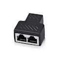 Miniatyrbillede 1 af 5: 2 Port RJ45 Splitter Adapter LAN Netværk Ethernet Kabel Stik 1X