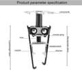 Miniatyrbillede 2 af 5: Ventilfjederkompressor, kulstofstål ventilfjederkompressor motoroverbelastningsventilfjederkompressor ventilfjernelsesinstallationsværktøj universal