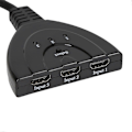 Miniatyrbild 4 av 4: 4K@60Hz HDMI Switch 3 Portar, 4K HDMI Switcher Splitter Box 3 in 1 Out, 3x1 HDM Switch Selector med Pigtail-kabel, Stöd för 3D, HDCP 2.2, HDR 10, Monit