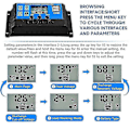Miniatyrbillede 4 af 5: 2 stk. 30a Solcelle Batteri Controller 12v/24v Solpanel Ladecontroller Jord Solpanel Kontrol