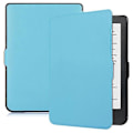 Miniatyrbild 1 av 5: PU Läder Smart Magnetisk Flip Fodral Kompatibelt För Kobo Clara HD LightBlue