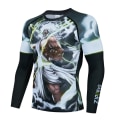 Pikkukuva 1 / 5: Miesten Muay Thai Miesten MMA-potkunyrkkeily-urheilupuku BJJ Rashguard T-paidat Rash Guard Fitness Verryttelypuku Nyrkkeilypaita Set 47 Top XXL