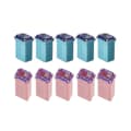 10 st 20A 30A Miniatyr Box Säkringar FMM MCASE Typ FMM Maxi Säkringar (\"Långsam\")