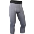 Pikkukuva 4 / 5: Miesten Gym Compressio Leggingsit Pohjakerros juoksutiukat housut 3/4 fitness Gray M