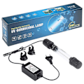 Miniatyrbillede 3 af 4: UV-007 7W Ultraviolet Germicidal Lampe Desinfektionslys til Akvarium, EU Stik Edition d