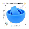 Miniatyrbild 5 av 5: Fidgetleksak för vuxna, Fidget Gyro Leksaker, Present Fidgets Gåvor Stress Relief Fingerleksak Fidget Spinnin
