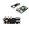 Pikkukuva 3 / 5: Micro HDMI - HDMI -muunnin näytön liitinadapteri Raspberry Pi 5/4B:lle
