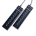 Miniatyrbillede 4 af 5: USB 3.0 Hub USB Hub 3.0 Multi USB Splitter Hub 7 Port Multiple Expander USB Hub