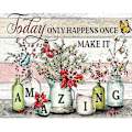 Miniatyrbild 1 av 5: Excitation Language Diamantmålningskit, 5D Diamantkonstkit Full Drill Diamantmålningskit för Vuxna Barn Nybörjare 30 x 40 cm