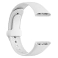 Miniatyrbillede 3 af 5: Urrem Kompatibel til Xiaomi Redmi Watch 3 Blød Silikonerem med Knapspænde White