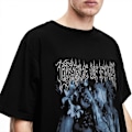 Pikkukuva 3 / 5: Cradle Of Filth Extreme Metal Band T-paidat The Principle Of Evil Made Flesh Asusteet T-paita Crew Neck T-paidat Puuvilla Khaki M