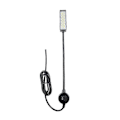 Miniatyrbillede 1 af 2: 1 stk. Symaskine LED-lys med magnetisk montering, energibesparende lampe med EU-stik (sort)