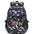 Kpop Demon Hunters Print Rygsæk Studenter Skoletaske _a Black Style 01