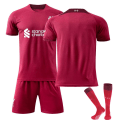 Pikkukuva 1 / 2: 22-23 Liverpool koti nro 11 Salah-paita nro 10 Mane jalkapallopuku nro 4 Van Dijk no number XS