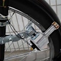 Miniatyrbillede 4 af 5: Cykel Dynamo Lys Sæt Forlygte Baglygte Led Cykel Lys Motoriseret Cykel Friktion Dynamo Gene