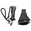 Pikkukuva 2 / 5: 3 Painikkeen Kaivinkoneen Joystick-kokoonpano Vaihdevivut Pölysuojalla Doosan Dx150 215 225 300 370-9c-YuJia -malleihin