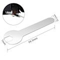 Miniatyrbillede 5 af 5: 3D Printer Tilbehør DIY Kit Til V6 Messingdyse 0,4mm+Silikone Etui+Skruenøgle Til 1,75mm 3D Printer Dele