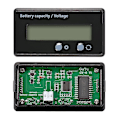 Miniatyrbillede 4 af 5: LCD Batterikapacitetsmåler, vandtæt 12v/24v/36v/48v Blybatteristatusindikator