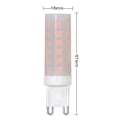 Miniatyrbild 2 av 5: G9 Flam Lampa LED Glödlampa 0.5w PC Keramisk Färg 10lm 36*2835 Smd Ac 220-240v 1300-1700k 360 Grader [Energiklass A] 4-pack