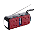 Miniatyrbillede 1 af 5: Solar Bluetooth lydlys udendørs lommelygte Bluetooth 5.1 radio multifunktions kort højttaler FM radio bærbar højttaler