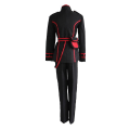 Miniatyrbild 5 av 5: Anime D.gray-man Linali Lenalee Lee Allen Walker Cosplay kostymer Svart skoluniform Qutfit kostym Halloween outfit klänning peruk male XL