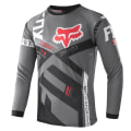 Miniatyrbilde 1 av 2: Summer FOX downhill dress sykkeldress pustende langermet T-skjorte gray XL
