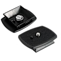 Miniatyrbilde 2 av 5: DSLR Hurtigutløserplate Kameraplate Stativhodeplate Adapter for 690 590 600 Kamerastativ, 690A