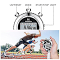 Miniatyrbillede 3 af 4: Stopur Metal Stopur Timer Hukommelse Digitalt Stopur Edition d