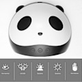 Miniatyrbilde 3 av 5: LED Neglelampe Fototerapi 12 stk Lyschips Timer Automatisk Intelligent Negletørker for Manikyr