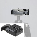 Miniatyrbild 2 av 5: 323 Snabbkopplingsplatta 200pl-14 Qr Plattor Adapter Med Snabbkopplingsklämma 1/4' Till 3/8' Skruv För DSLR Kamera Stativ - Bra kvalitet